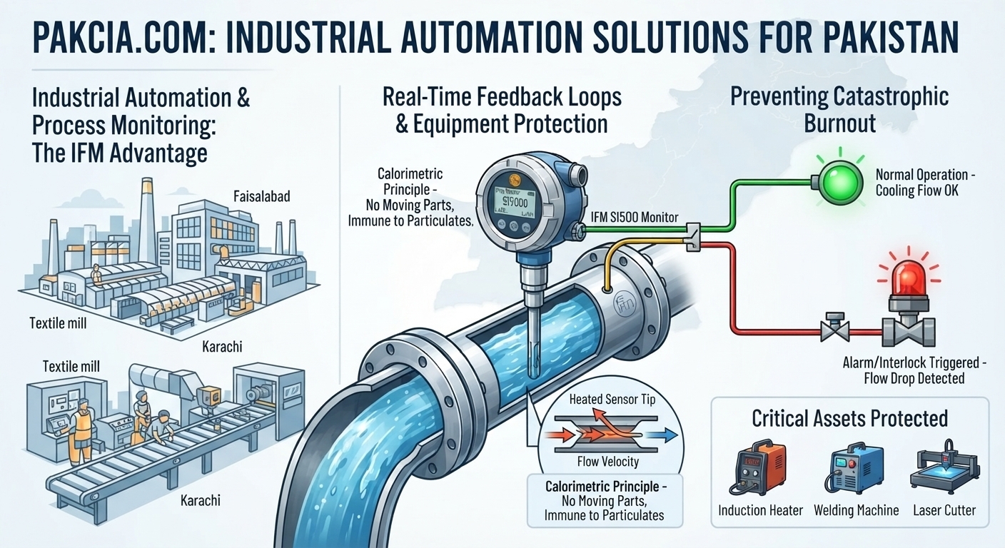 Industrial Automation and Process Monitoring: The IFM Advantage in Pakistan